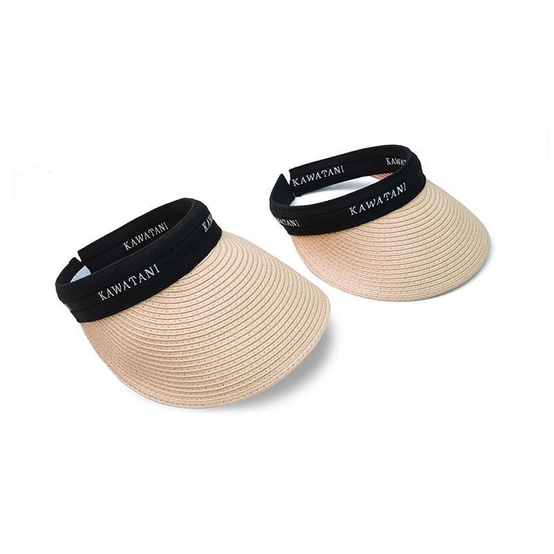 KAWATANI发箍防晒帽（亲子款）草本色/米白色  儿童草本色  