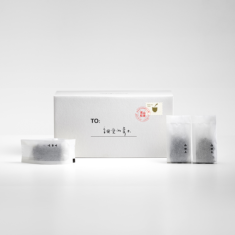 山田土口粮茶系列 荒山红茶款红茶 100g（5g*20）  百合  