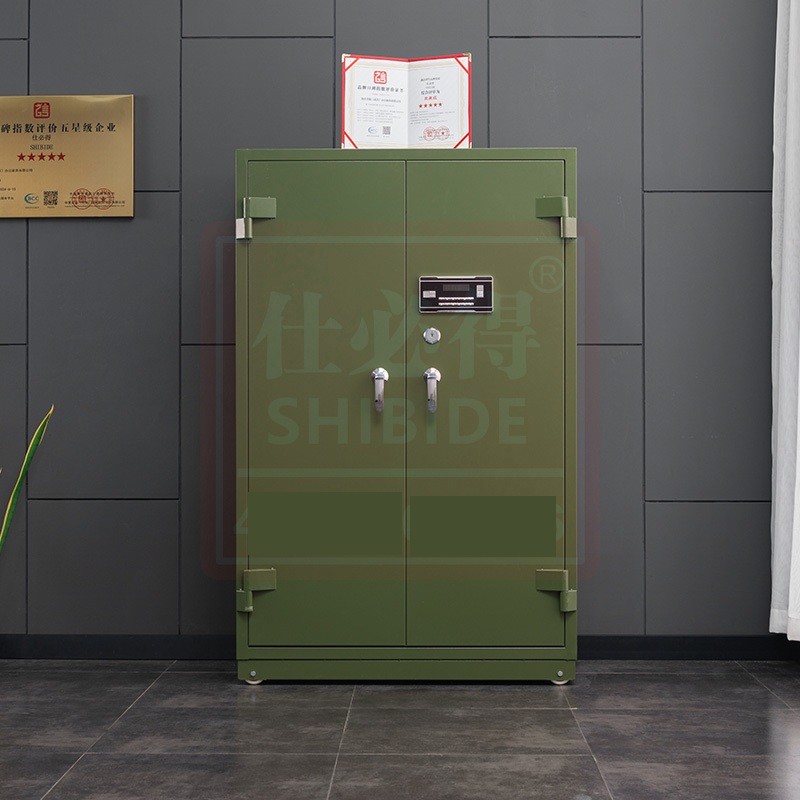 仕必得（SHIBIDE)手机屏蔽柜考场会议室5G信号屏蔽柜保管柜物理屏蔽三节30+30+中底柜  军绿色  