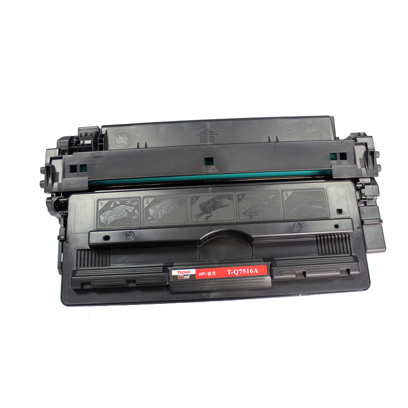 高端TECH-A T-Q7516A硒鼓适用惠普LaserJet 5200佳能CANON LBP3500打印机墨粉盒碳粉盒  黑色  