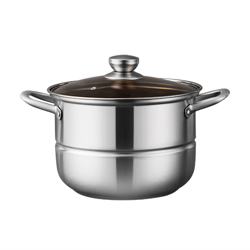 国风皇冠蒸锅GF-4832  不锈钢色  