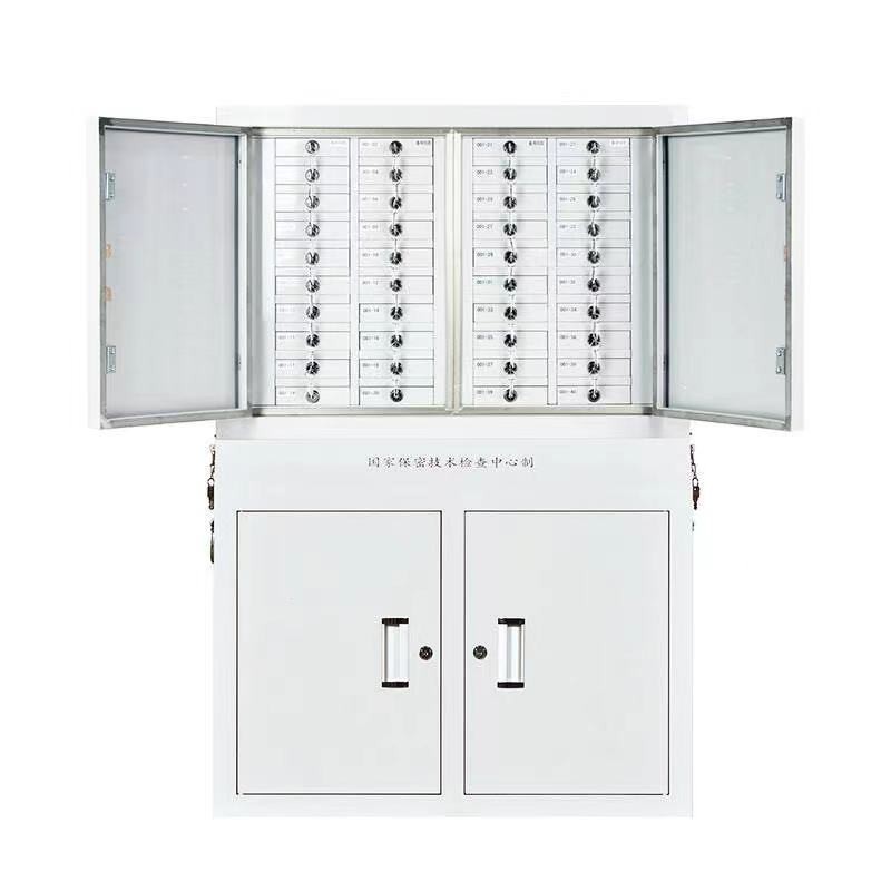 仕必得（SHIBIDE)手机屏蔽柜考场会议室5G信号屏蔽柜保管柜物理屏蔽40格加中底柜二节组合  银色  