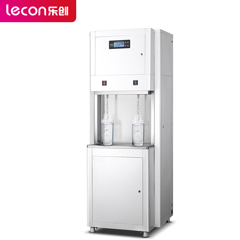 乐创（lecon）商用步进式开水机全自动电热开水器幼儿园工厂用带过滤热温水学校节能开水机 LC-J-30B  银色  
