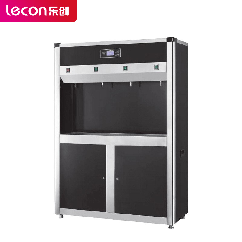 乐创(lecon) 商用开水器 30升节能三级过滤饮水机 一开三温 LC-J-HK4H  黑色  