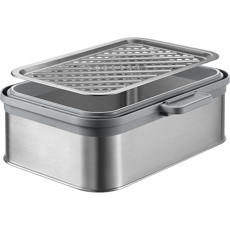 北鼎（Buydeem）蒸炖锅蒸锅 适用于G55A/ G56A配件 A501 二层蒸架（不含蒸锅）  不锈钢色  