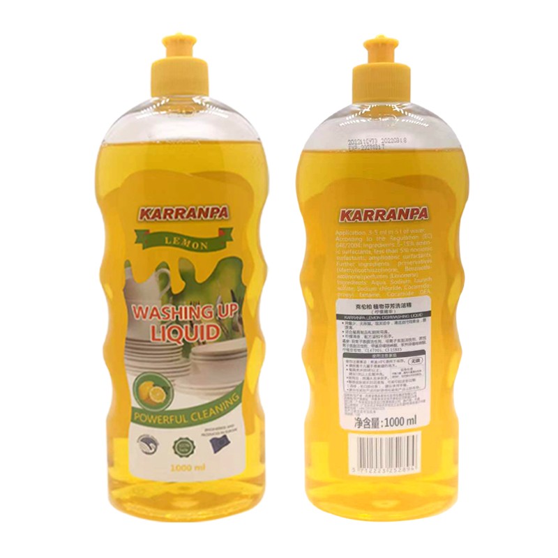 欧洲进口克伦柏柠檬洗洁精（柠檬精华）（新疆、西藏不发）	图片色 黄色