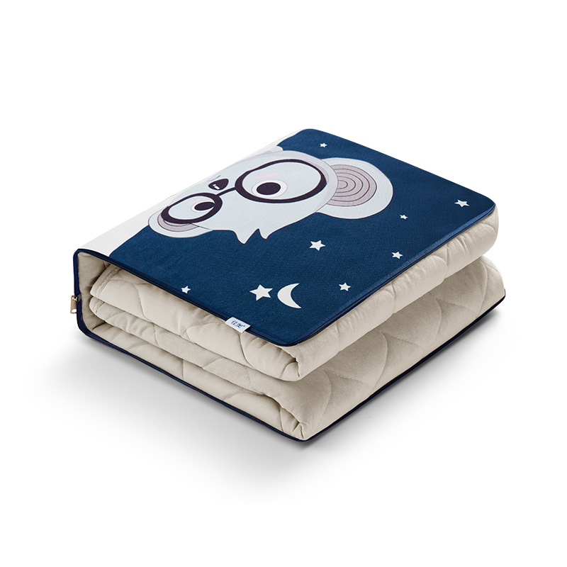 佳奥 抱枕被子二合一 多功能午睡毯保暖被办公室靠垫 沙发抱枕40*40cm