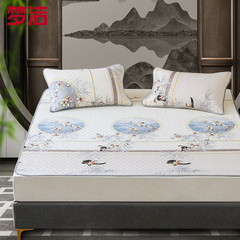 乳胶凉席 （雀竹）  乳白色  