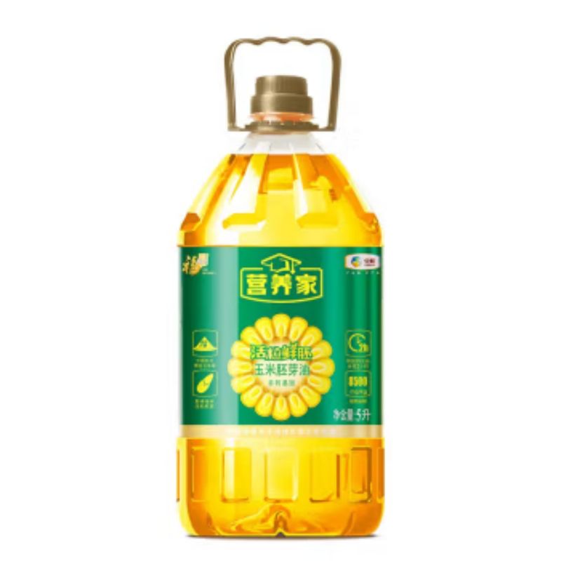 【NW】【DZ】福临门营养家活粒鲜胚玉米胚芽油5L 混色