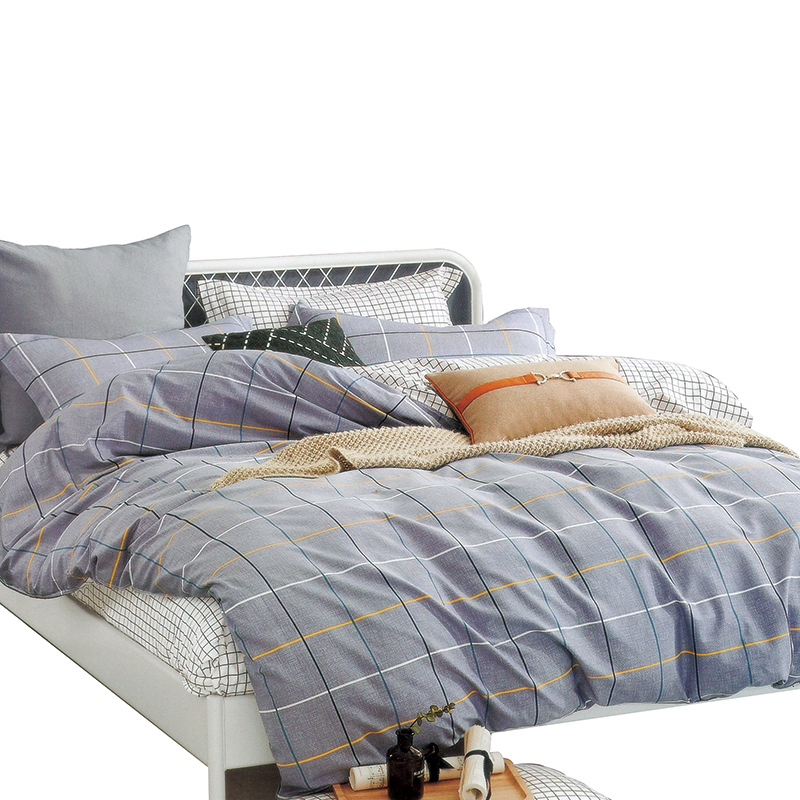 金丝莉恋家全棉套件 现代生活200&times;230cm（套） 灰色