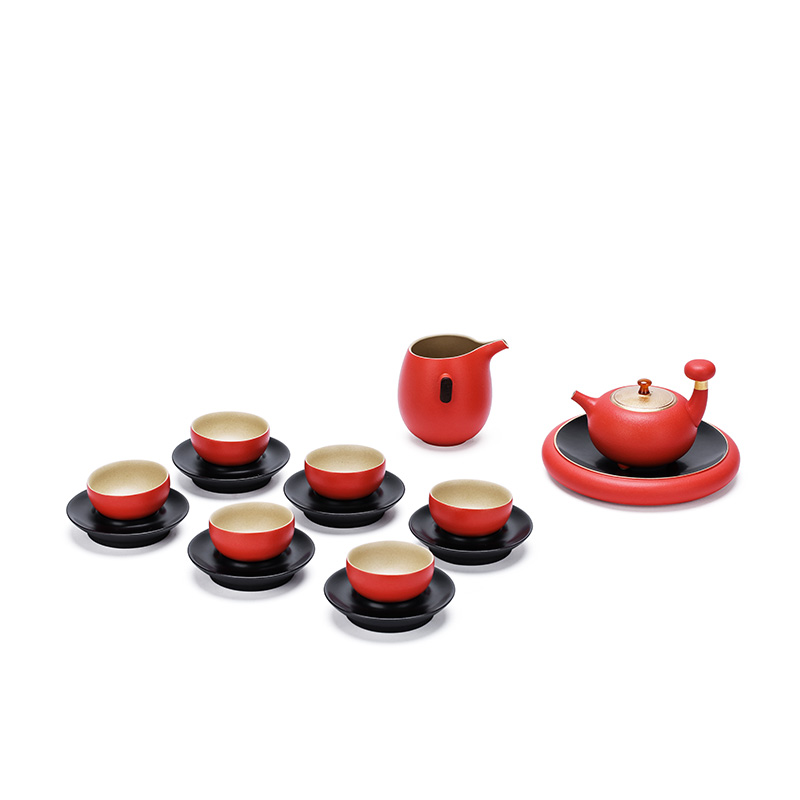 万仟堂 （Edenus）鸿运当头&middot;成套12010205015700  朱漆釉(单位：套)  朱漆釉  