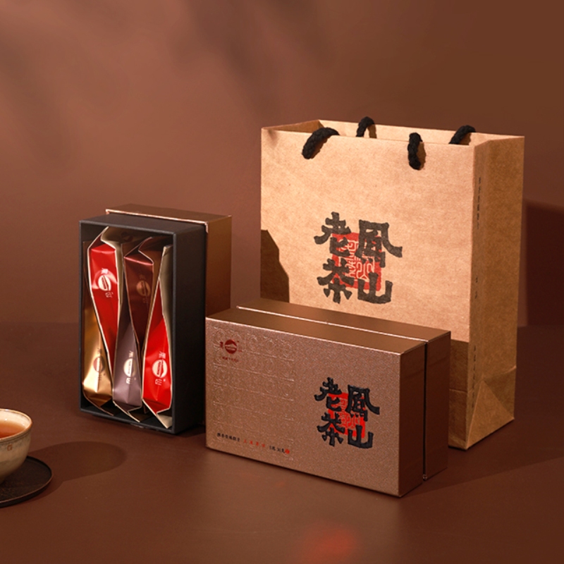 凤山 铁观音老茶五道茶味品鉴装30克（6克*5泡）  棕色  