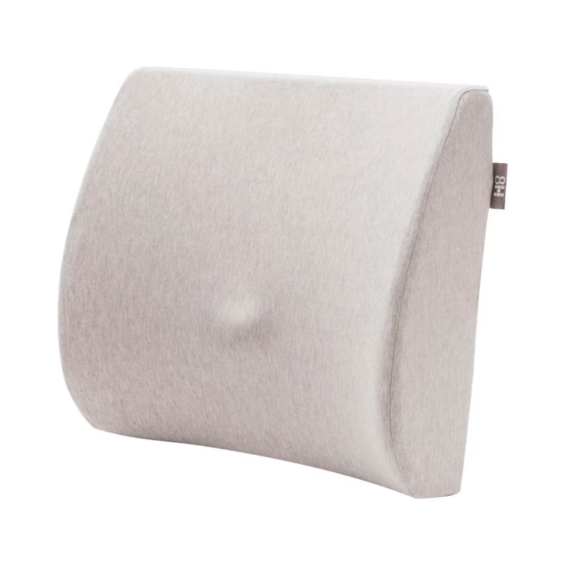 8H记忆棉护颈腰靠 K1（有品）  混米色  