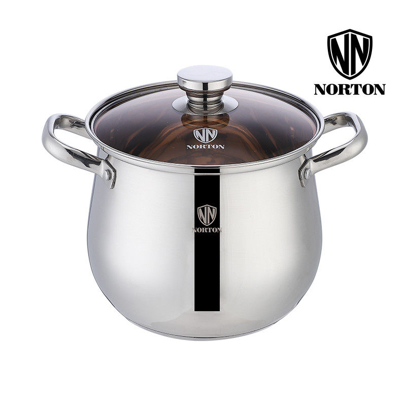 NORTON 米尔图深汤锅3TMET022（单位：套）  不锈钢色  