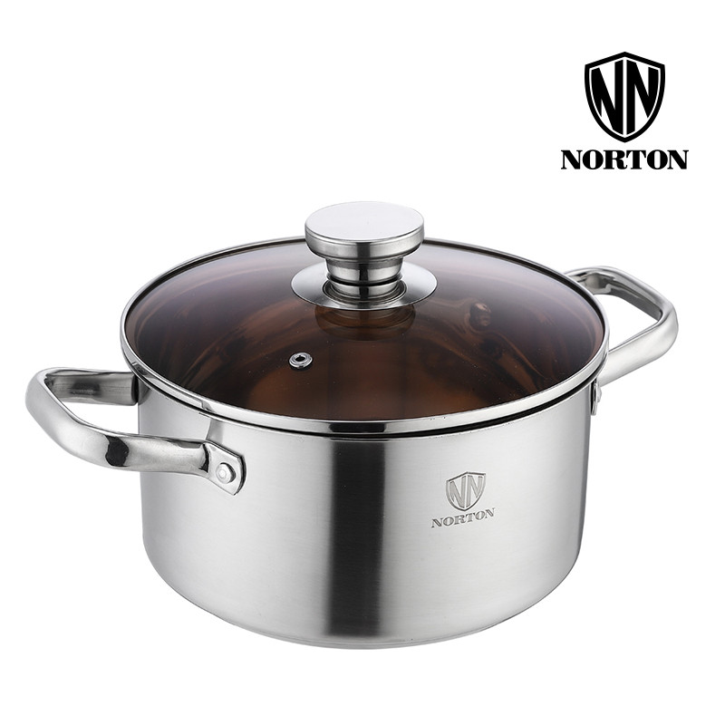 NORTON 战釜复合刚汤锅3TZF020（单位：套） 不锈钢色