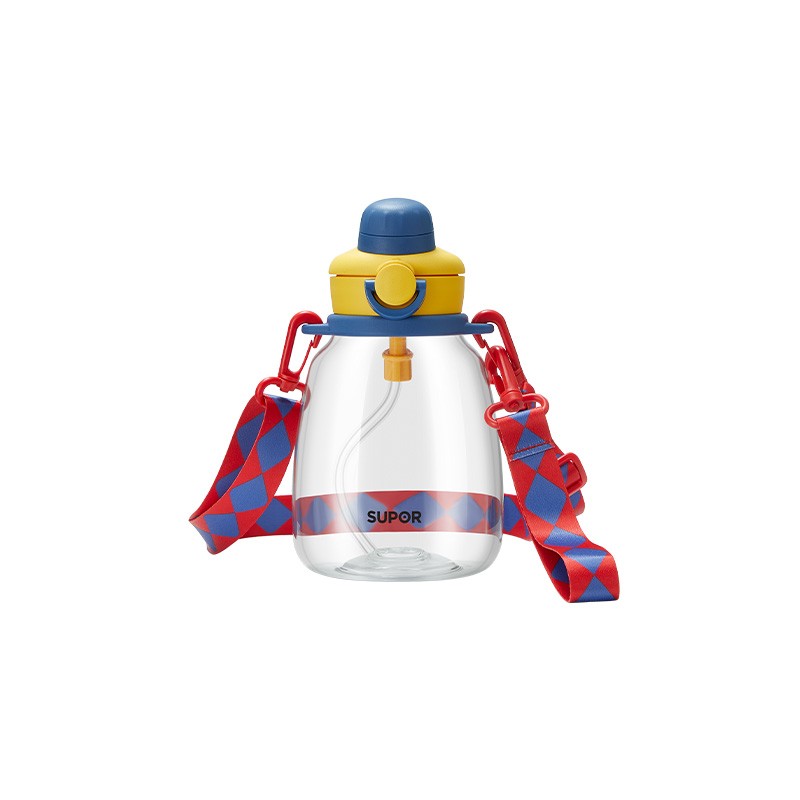 苏泊尔（SUPOR）KC70JN20 一盖双饮随行塑料壶灵动蓝700ml（单位：个） 灵动蓝