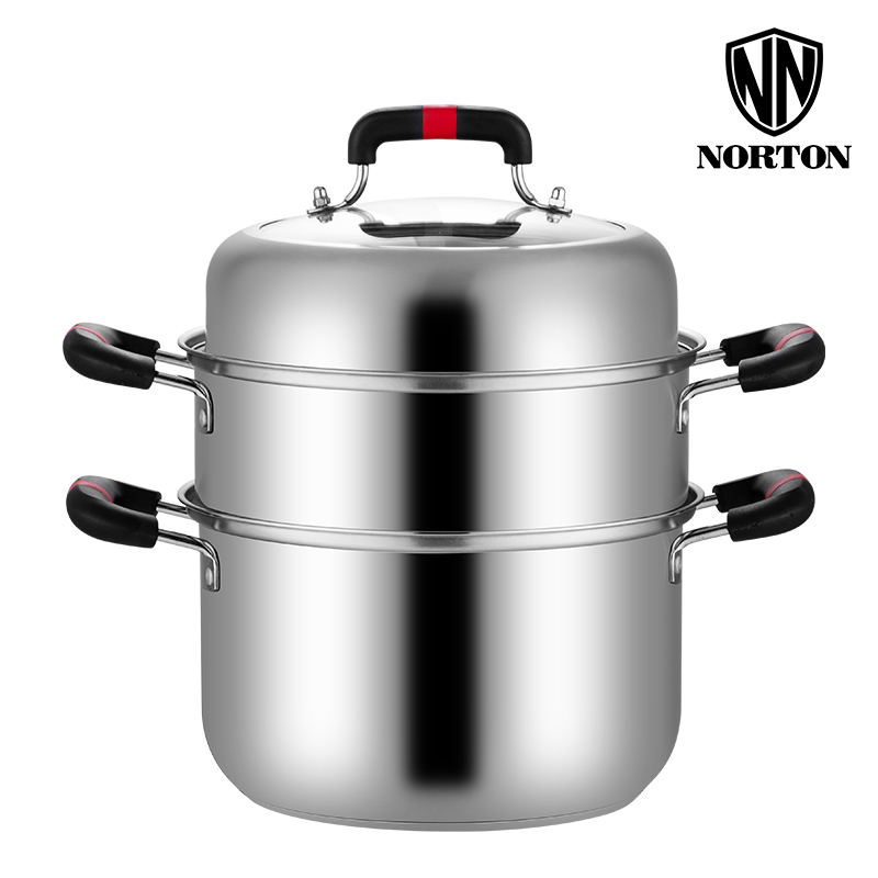 NORTON 优特多用蒸锅2ZYT026/套 不锈钢色