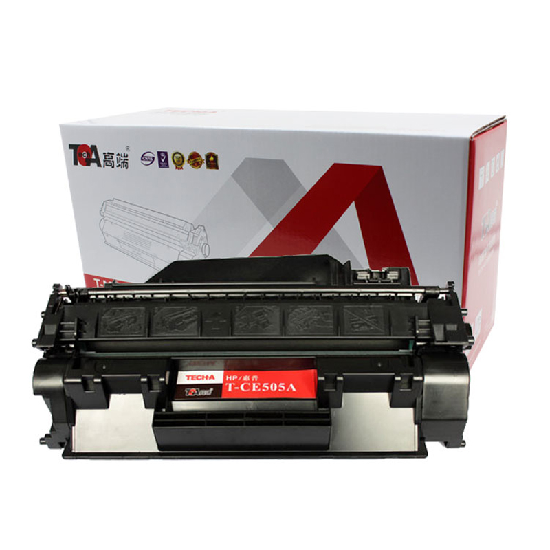 高端（TECH-A）T-CE505A硒鼓适用惠普HP05A墨粉盒CE505A墨盒Hp2055DN打印机碳粉hp2035N硒鼓  黑色  