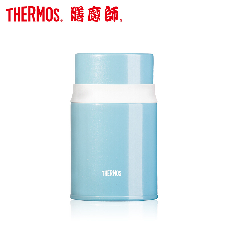 THERMOS（膳魔师）520ml高真空不锈钢保温食物罐TCLD-520（单位：只）  蓝色  