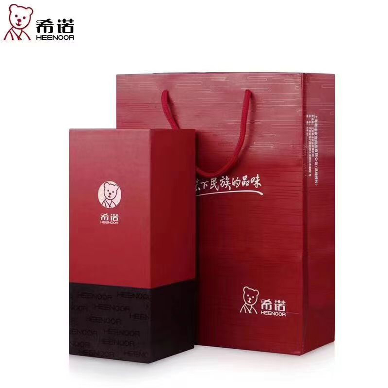 希诺双层玻璃杯 XN-7018  360ml（单位：个） 不锈钢色