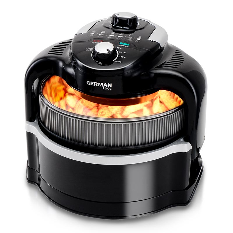 德国宝（GERMAN POOL）光波炉/空气炸锅CKF-110 容量7L（单位:台）  黑色  