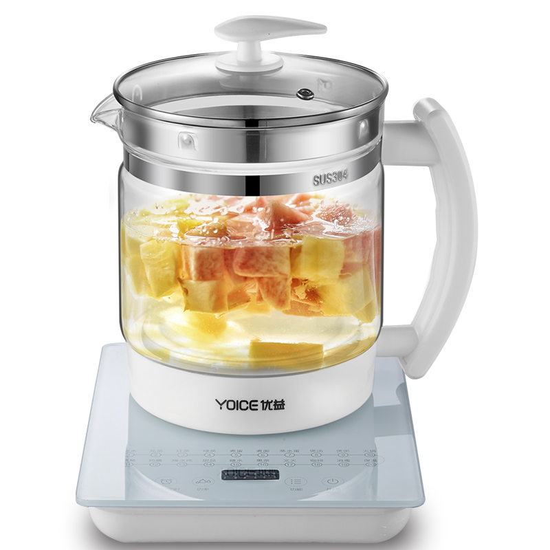 优益（Yoice）Y-YSH3多功能养生壶 白色1.5L家用2-4人  白色  