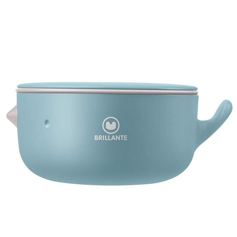 贝立安辅食研磨碗（摩根蓝）  水蓝色  