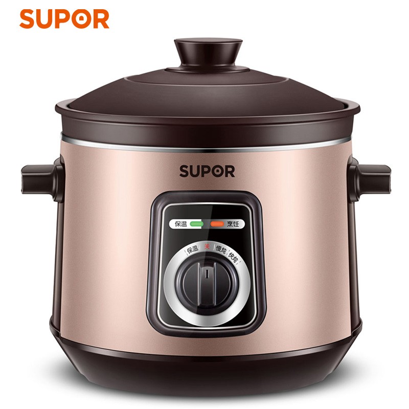 苏泊尔(SUPOR) 电炖锅DG50YK11-30电炖盅5L 台 褐色