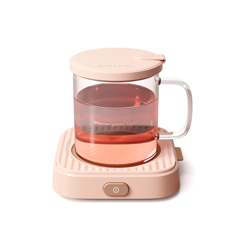 优益（Yoice）加热杯垫 Y-NNB05（暖杯垫+杯）  茱萸粉  