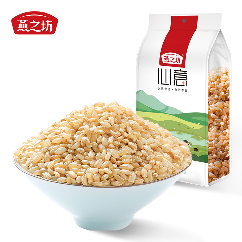 燕之坊糙米1kg  琥珀色  