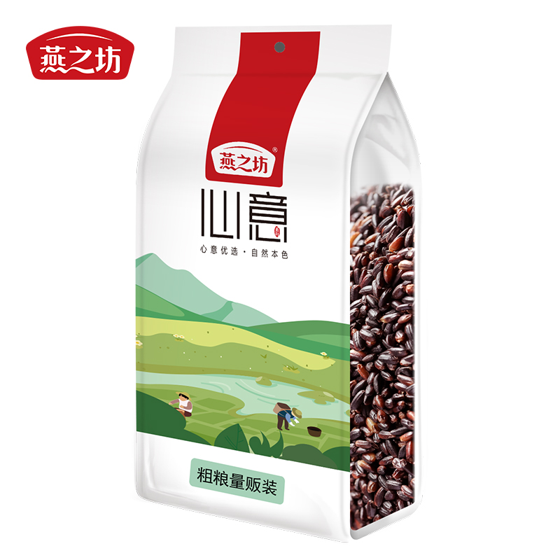 燕之坊血糯米1kg（单位：袋） 紫色