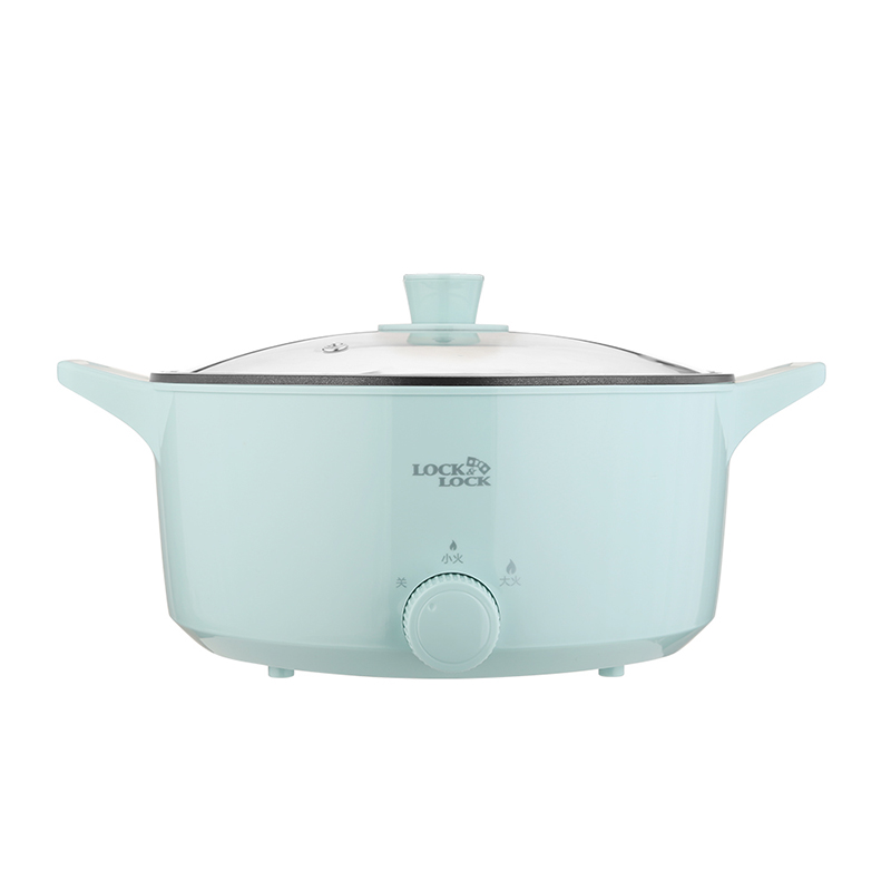 乐扣乐扣（LOCK&LOCK）EJP1157GRN 多功能电火锅薄荷绿5L 台  