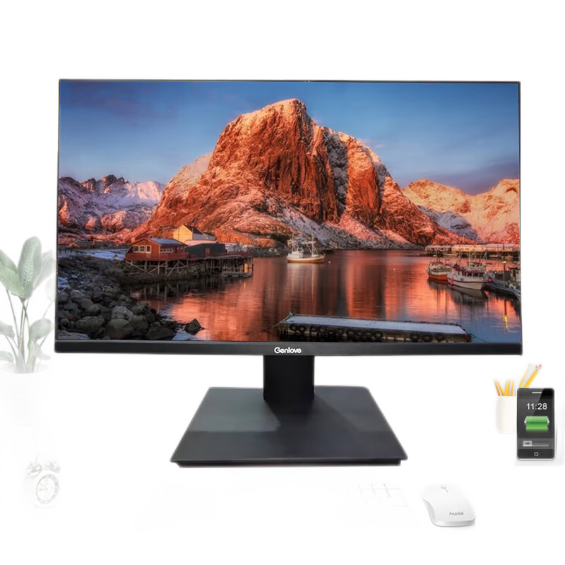 天玑G22LS1显示器22英寸  黑色  