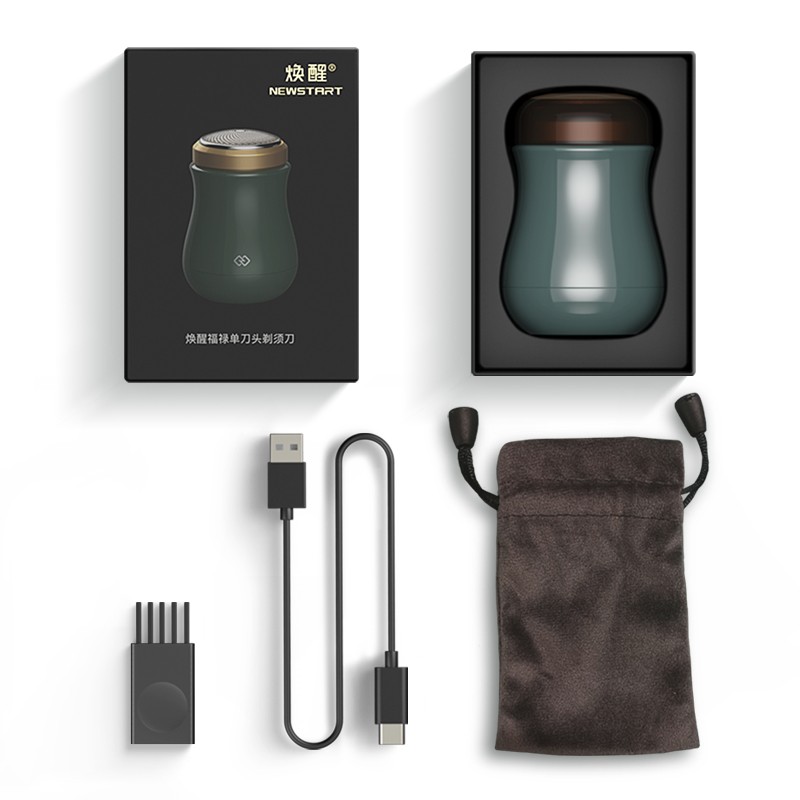 焕醒单头电动剃须刀 S503  绿茶  