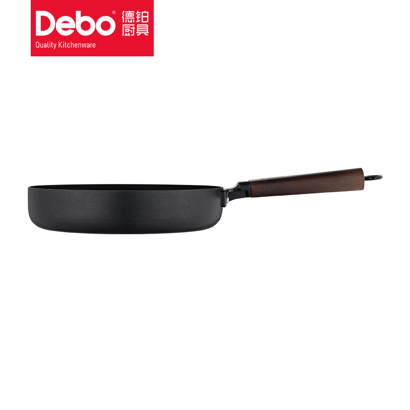 德铂（Debo）罗贝尔煎锅  26cm  DEP-563 （单位：个） 黑色