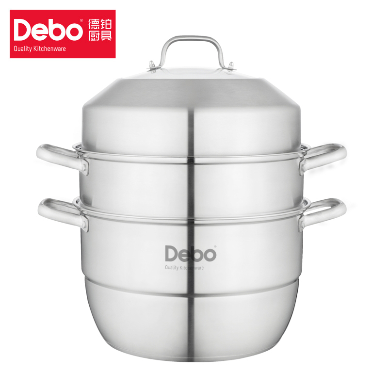 Debo（德铂）霍芬尼 蒸锅 32cm  DEP-780（单位：个） 不锈钢色