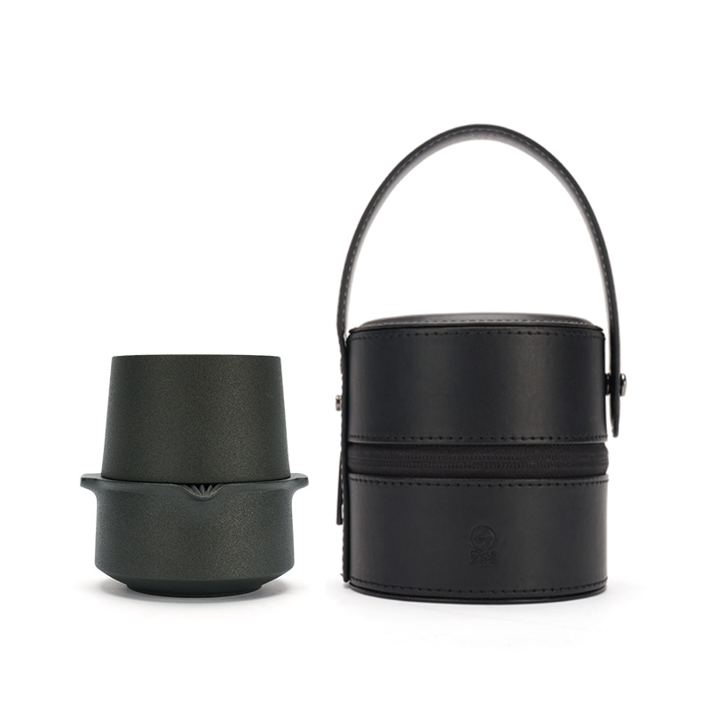 万仟堂（Edenus）  天时地利 3件套 天时地利快客杯 黑色（单位：套）