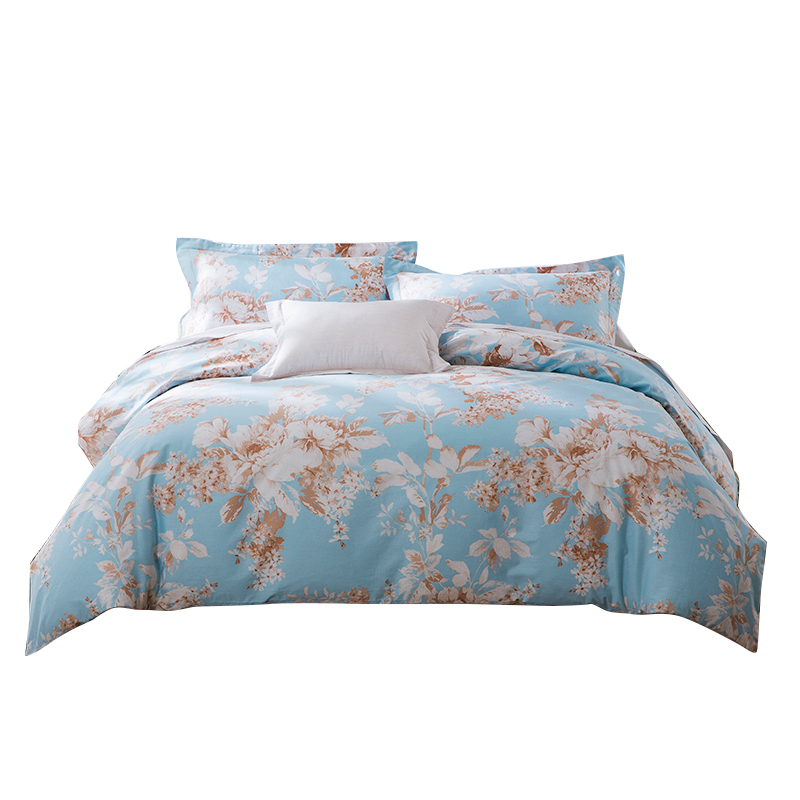 LOVO 全棉斜纹四件套璟致 VADF8254（单位：套） 蓝色