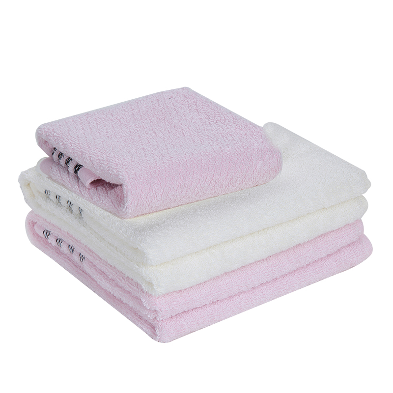 LOVO 爱家纯棉毛巾系列 VTL3470-1  白色  