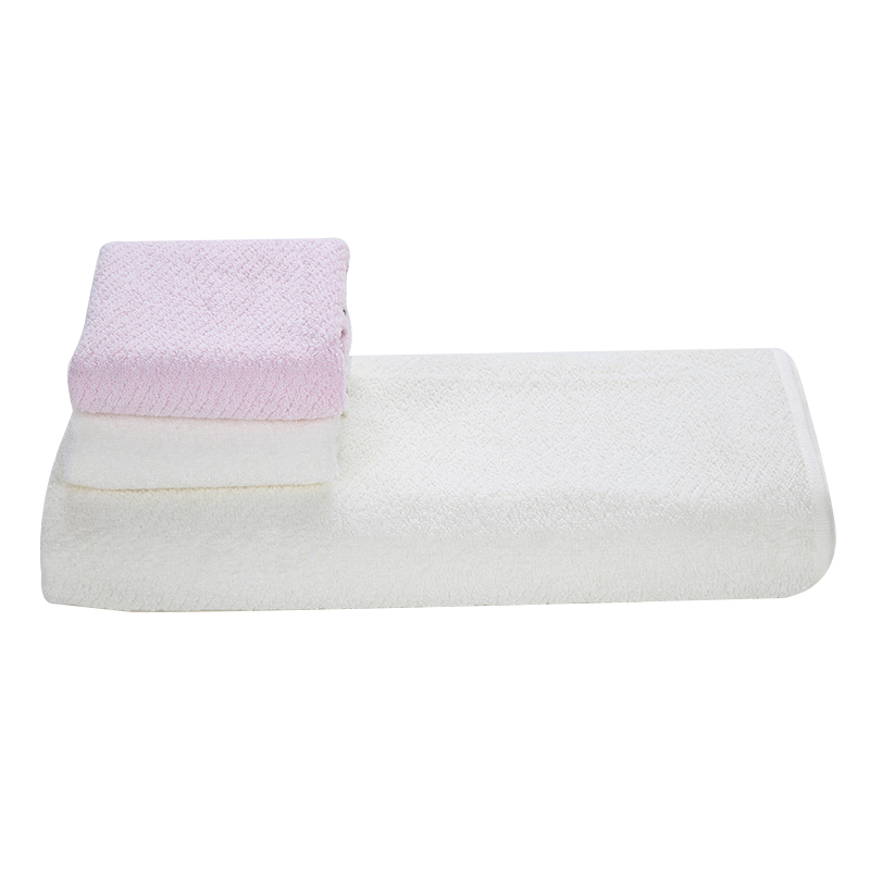 LOVO 爱家纯棉毛巾系列VTL7014-4  白色  