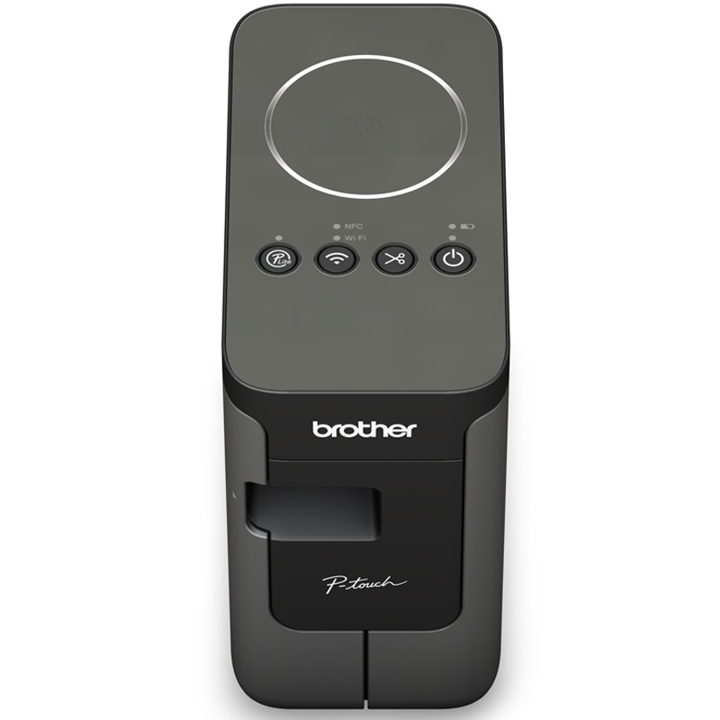 兄弟（brother）PT-P750W标签打印机 网络电脑标签打印机 自动剪切/连续半切 支持电脑链接  黑色  