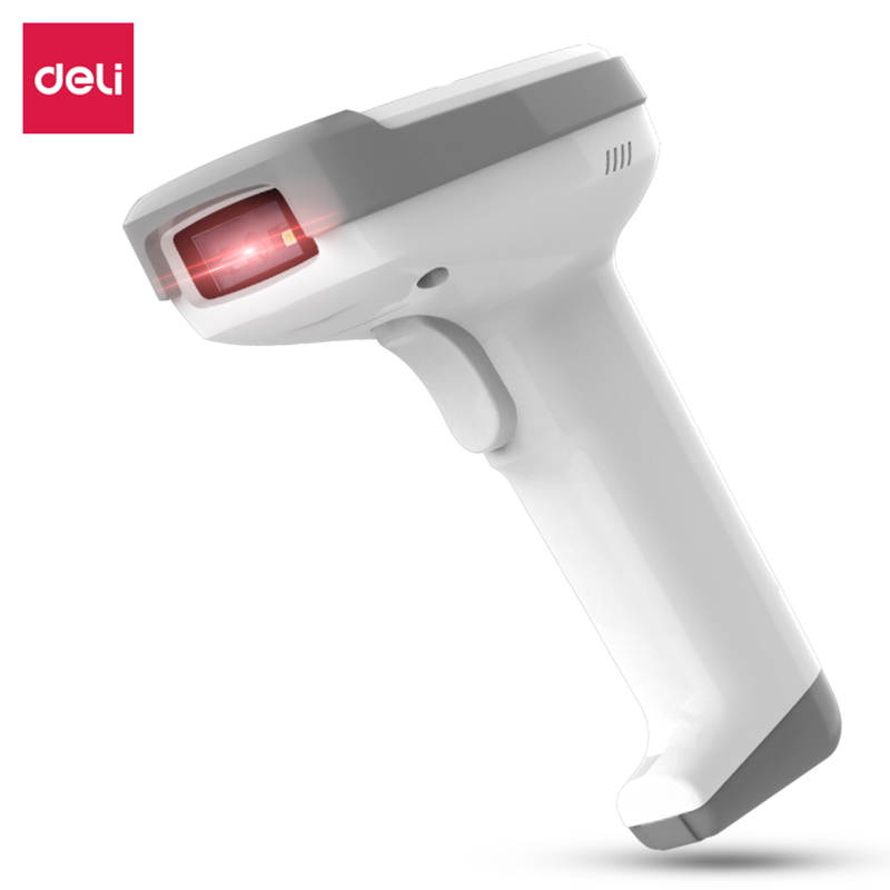 得力(deli) 14952 71*95*163mm 扫码器 白色（单位：个）