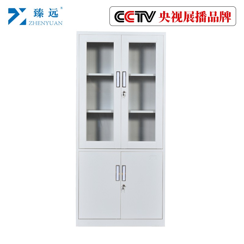 臻远 ZY-NW-06 工厂存储柜资料柜加厚款 1850*850*390  灰色  
