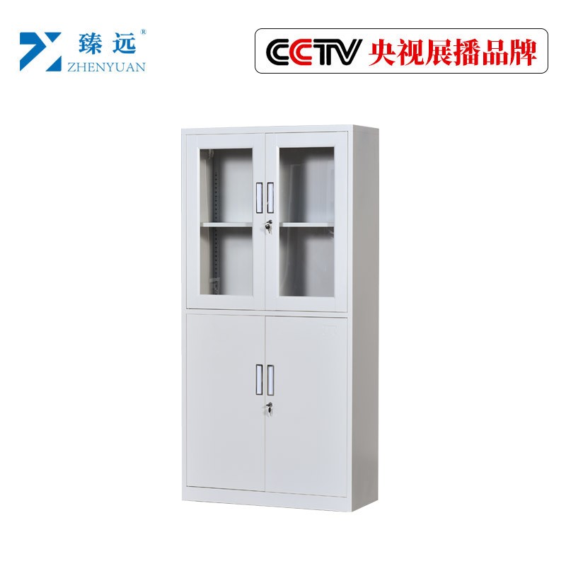 臻远 ZY-NW-07 工厂存储柜资料柜加厚款 1850*850*390  灰色  