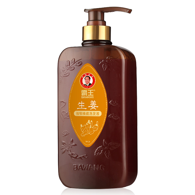 霸王（BAWANG）生姜强韧焕能洗发液10101021996  400ml（单位：瓶） 褐色