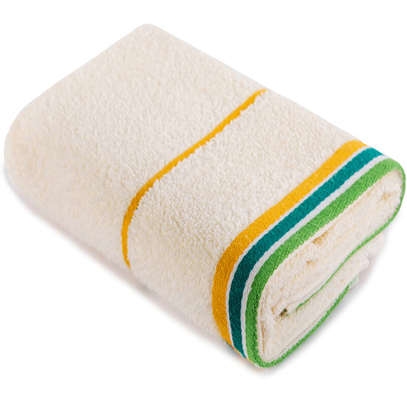 三利 9669 毛巾家纺 纯棉彩缎撞色家用洗脸巾 柔软吸水洁面巾棉柔巾 1条装 随机