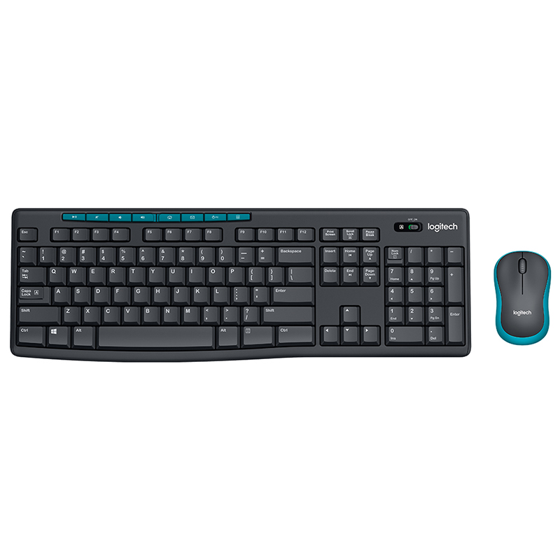 罗技MK275 无线键鼠套装 黑色