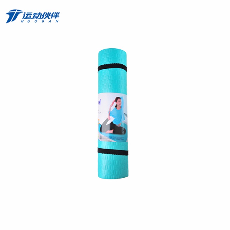 运动伙伴 迷彩居家运动瑜伽EVA瑜伽垫粉色/蓝色/橘红/紫色（610*1850）JD6678  混色  