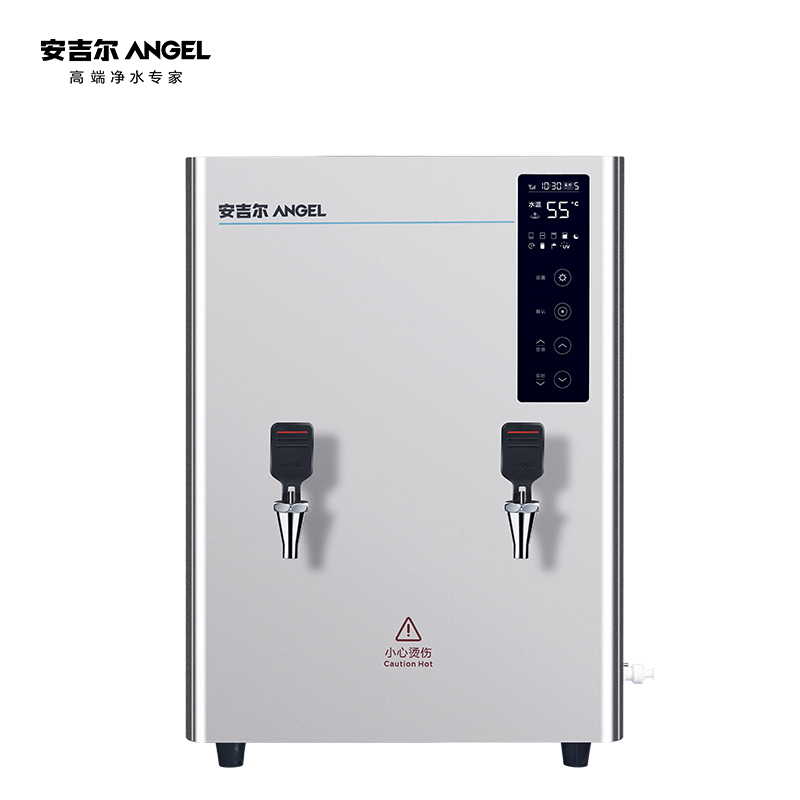 安吉尔（Angel ）步进式开水器商用不锈钢电热开水机 全自动进水智能变容开水器K2951R50K2 50L/H  银色  
