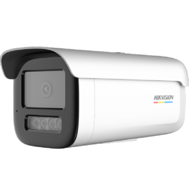 海康威视摄像头监控臻全彩夜视400万POE室内室外超高清网络摄像机户外安防手机远程3T47EWDV3-L 4MM  白色  